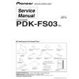 PIONEER PDK-FS03 Service Manual PIONEER PDK-FS03 Service Manual