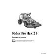 HUSQVARNA RIDERPROFLEX21 Owners Manual HUSQVARNA RIDERPROFLEX21 Owners Manual