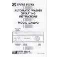 WHIRLPOOL DA6073 Owners Manual WHIRLPOOL DA6073 Owners Manual