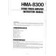 HITACHI HMA-8300 Owners Manual HITACHI HMA-8300 Owners Manual