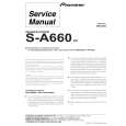 PIONEER S-A660 Service Manual PIONEER S-A660 Service Manual