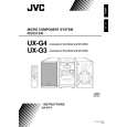 JVC UX-G3UB Owners Manual JVC UX-G3UB Owners Manual