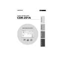ONKYO CDR201A Owners Manual ONKYO CDR201A Owners Manual