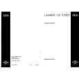 AEG LAVAMAT100TURB Owners Manual AEG LAVAMAT100TURB Owners Manual