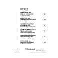 ELECTROLUX EHP663X Owners Manual ELECTROLUX EHP663X Owners Manual
