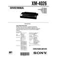 SONY XM4026 Service Manual SONY XM4026 Service Manual
