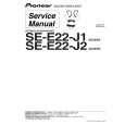 PIONEER SE-E22-J1/XZC/EW5 Service Manual PIONEER SE-E22-J1/XZC/EW5 Service Manual