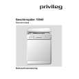 PRIVILEG 70540-W10439 Owners Manual PRIVILEG 70540-W10439 Owners Manual