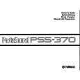 YAMAHA PSS-370 Owners Manual YAMAHA PSS-370 Owners Manual