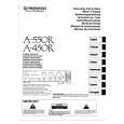 PIONEER A-450R Owners Manual PIONEER A-450R Owners Manual