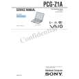 SONY PCGZ1A Service Manual SONY PCGZ1A Service Manual