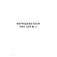 FAURE FRA245W1 Owners Manual FAURE FRA245W1 Owners Manual