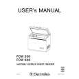 DOMETIC FCW200 Owners Manual DOMETIC FCW200 Owners Manual