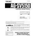 TEAC AG-SV5150 Owners Manual TEAC AG-SV5150 Owners Manual