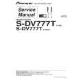 PIONEER S-DV777T/XTW/E Service Manual PIONEER S-DV777T/XTW/E Service Manual