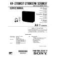 SONY KV-27XBR37M Owners Manual SONY KV-27XBR37M Owners Manual