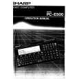 SHARP PCE500 Owners Manual SHARP PCE500 Owners Manual