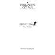 PARKINSON COWAN COM600GLX Owners Manual PARKINSON COWAN COM600GLX Owners Manual