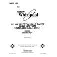 WHIRLPOOL SF0140SRW5 Parts Catalog WHIRLPOOL SF0140SRW5 Parts Catalog