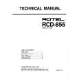 ROTEL RCD855 Service Manual ROTEL RCD855 Service Manual