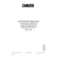 ZANUSSI ZV116 Owners Manual ZANUSSI ZV116 Owners Manual