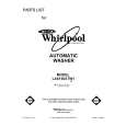 WHIRLPOOL LA6150XTG1 Parts Catalog WHIRLPOOL LA6150XTG1 Parts Catalog