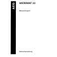 AEG MC22W Owners Manual AEG MC22W Owners Manual