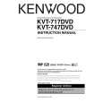 KENWOOD KVT717DVD Owners Manual KENWOOD KVT717DVD Owners Manual