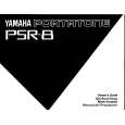 YAMAHA PSR-8 Owners Manual YAMAHA PSR-8 Owners Manual