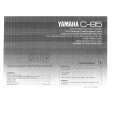 YAMAHA C-85 Owners Manual YAMAHA C-85 Owners Manual