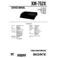 SONY XM752X Service Manual SONY XM752X Service Manual