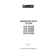 ZANUSSI ZCG553GM Owners Manual ZANUSSI ZCG553GM Owners Manual
