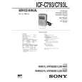 SONY ICFC793/L Service Manual SONY ICFC793/L Service Manual
