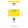 REX-ELECTROLUX TT120XE Owners Manual REX-ELECTROLUX TT120XE Owners Manual