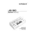 ROLAND JS-30 Owners Manual ROLAND JS-30 Owners Manual
