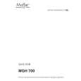 MOFFAT MGH700X Owners Manual MOFFAT MGH700X Owners Manual