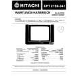 HITACHI CPT2158341 Service Manual HITACHI CPT2158341 Service Manual