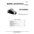 SHARP QT272Z/BK Service Manual SHARP QT272Z/BK Service Manual
