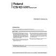 ROLAND CS-10 Owners Manual ROLAND CS-10 Owners Manual
