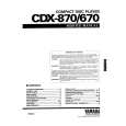 YAMAHA CDX-870 Service Manual YAMAHA CDX-870 Service Manual