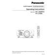 PANASONIC PTL750U Owners Manual PANASONIC PTL750U Owners Manual
