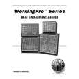 SWR WORKINGPRO SERIES Owners Manual SWR WORKINGPRO SERIES Owners Manual