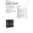 SONY KPR-4620 Owners Manual SONY KPR-4620 Owners Manual