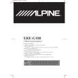 ALPINE ERE-G180 Owners Manual ALPINE ERE-G180 Owners Manual