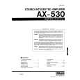 YAMAHA AX530 Service Manual YAMAHA AX530 Service Manual