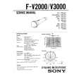 SONY FV2000 Service Manual SONY FV2000 Service Manual