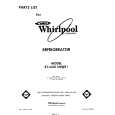 WHIRLPOOL ET16XK1MWR1 Parts Catalog WHIRLPOOL ET16XK1MWR1 Parts Catalog