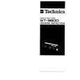 TECHNICS ST-9600 Owners Manual TECHNICS ST-9600 Owners Manual