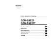 SONY GDM-20E21 Owners Manual SONY GDM-20E21 Owners Manual