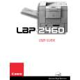 CANON LBP2460 Owners Manual CANON LBP2460 Owners Manual